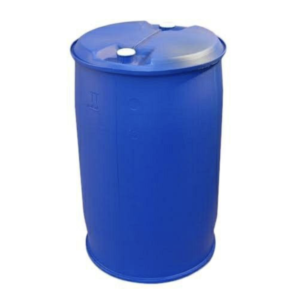 300 Litre Food Grade Plastic Drum Closed Top.