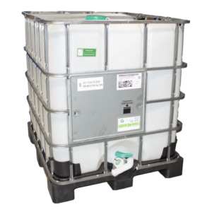 Food Grade 1000L Clear IBC Tank on Plastic Pallet – UN Approved