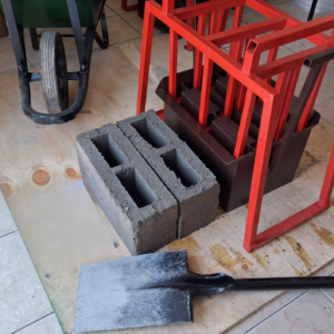 Manual 2-Per-Drop Hollow Block Machine – High-Quality Concrete Blocks